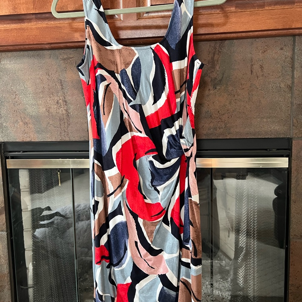 Summer Fun! Sleeveless scoop next dress